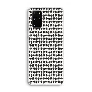 CaseCompany Crazy shapes: Samsung Galaxy S20 Plus Transparant Hoesje