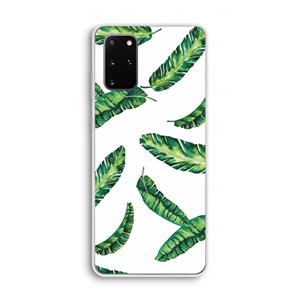 CaseCompany Lange bladeren: Samsung Galaxy S20 Plus Transparant Hoesje