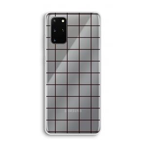 CaseCompany Rooster: Samsung Galaxy S20 Plus Transparant Hoesje