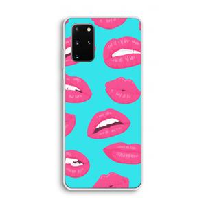 CaseCompany Bite my lip: Samsung Galaxy S20 Plus Transparant Hoesje