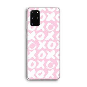 CaseCompany XOXO: Samsung Galaxy S20 Plus Transparant Hoesje