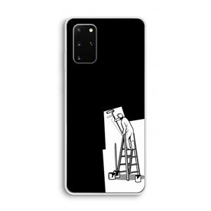 CaseCompany Musketon Painter: Samsung Galaxy S20 Plus Transparant Hoesje