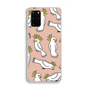 CaseCompany Papegaai: Samsung Galaxy S20 Plus Transparant Hoesje