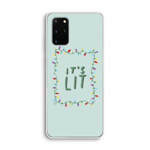CaseCompany It's Lit: Samsung Galaxy S20 Plus Transparant Hoesje