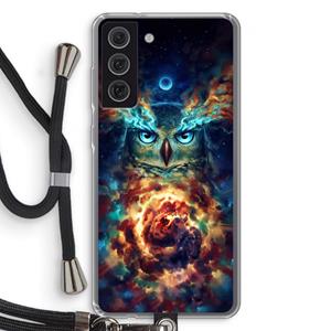 CaseCompany Aurowla: Samsung Galaxy S21 FE Transparant Hoesje met koord