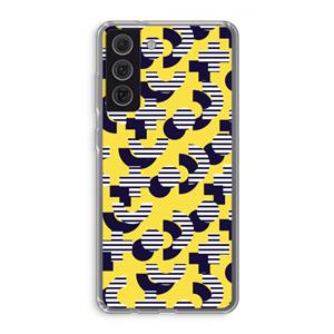 CaseCompany 8-bit N°3: Samsung Galaxy S21 FE Transparant Hoesje