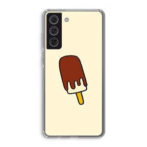 CaseCompany Frisco: Samsung Galaxy S21 FE Transparant Hoesje