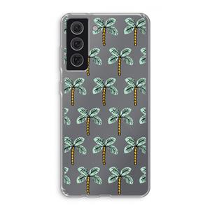 CaseCompany Paradise: Samsung Galaxy S21 FE Transparant Hoesje