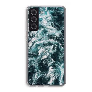 CaseCompany Zee golf: Samsung Galaxy S21 FE Transparant Hoesje