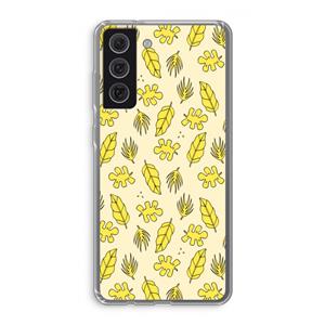 CaseCompany Herfst: Samsung Galaxy S21 FE Transparant Hoesje