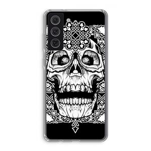 CaseCompany Seek & Destroy: Samsung Galaxy S21 FE Transparant Hoesje