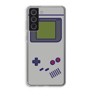 CaseCompany Game On: Samsung Galaxy S21 FE Transparant Hoesje
