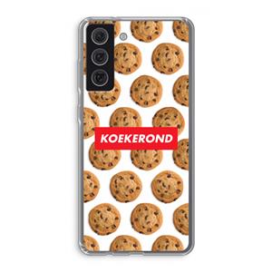 CaseCompany Koekerond: Samsung Galaxy S21 FE Transparant Hoesje