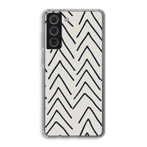 CaseCompany Marrakech Arrows: Samsung Galaxy S21 FE Transparant Hoesje