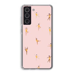 CaseCompany Dans #2: Samsung Galaxy S21 FE Transparant Hoesje