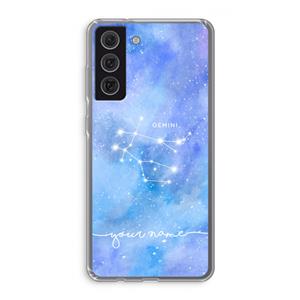 CaseCompany Sterrenbeeld - Licht: Samsung Galaxy S21 FE Transparant Hoesje