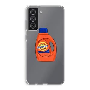 CaseCompany Ultra Sensitive: Samsung Galaxy S21 FE Transparant Hoesje