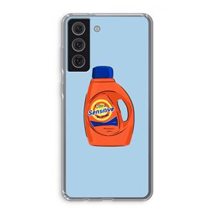 CaseCompany Ultra Sensitive: Samsung Galaxy S21 FE Transparant Hoesje