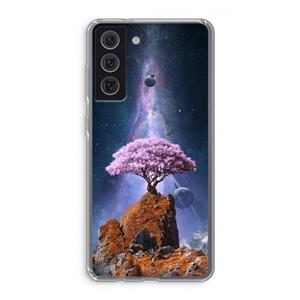 CaseCompany Ambition: Samsung Galaxy S21 FE Transparant Hoesje