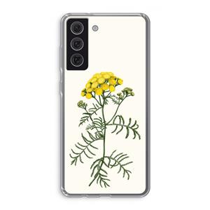 CaseCompany Tansy: Samsung Galaxy S21 FE Transparant Hoesje