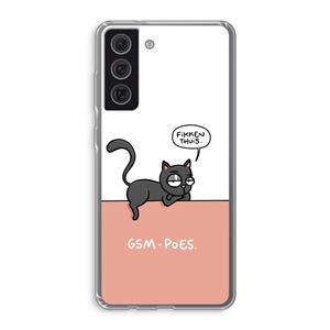 CaseCompany GSM poes: Samsung Galaxy S21 FE Transparant Hoesje