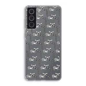 CaseCompany Makis: Samsung Galaxy S21 FE Transparant Hoesje