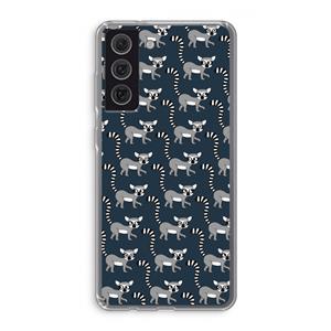 CaseCompany Makis: Samsung Galaxy S21 FE Transparant Hoesje