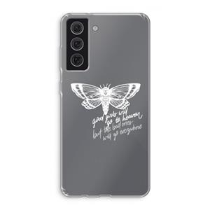 CaseCompany Good or bad: Samsung Galaxy S21 FE Transparant Hoesje