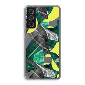 CaseCompany Fantasie jungle: Samsung Galaxy S21 FE Transparant Hoesje