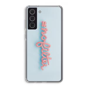 CaseCompany nofilter: Samsung Galaxy S21 FE Transparant Hoesje