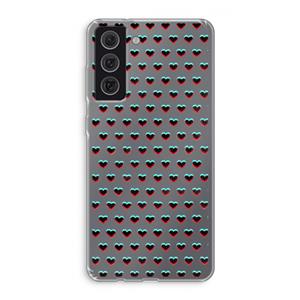 CaseCompany Hartjes: Samsung Galaxy S21 FE Transparant Hoesje