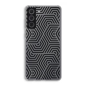 CaseCompany Magic pattern: Samsung Galaxy S21 FE Transparant Hoesje