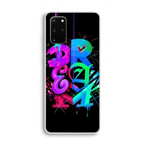 CaseCompany Dream: Samsung Galaxy S20 Plus Transparant Hoesje