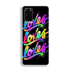 CaseCompany Loves: Samsung Galaxy S20 Plus Transparant Hoesje