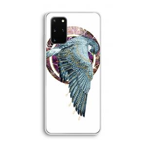 CaseCompany Golden Falcon: Samsung Galaxy S20 Plus Transparant Hoesje