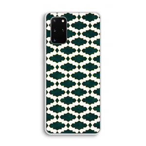CaseCompany Moroccan tiles: Samsung Galaxy S20 Plus Transparant Hoesje