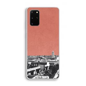 CaseCompany Marrakech Skyline : Samsung Galaxy S20 Plus Transparant Hoesje