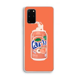 CaseCompany S(peach)less: Samsung Galaxy S20 Plus Transparant Hoesje