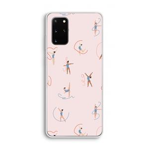 CaseCompany Dancing #3: Samsung Galaxy S20 Plus Transparant Hoesje