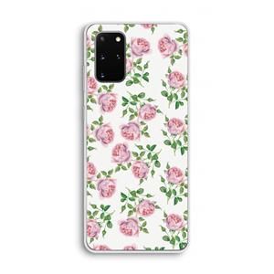 CaseCompany Kleine roosjes: Samsung Galaxy S20 Plus Transparant Hoesje