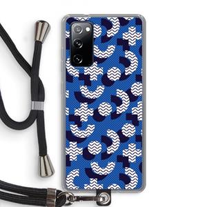 CaseCompany 8-bit N°5: Samsung Galaxy S20 FE / S20 FE 5G Transparant Hoesje met koord