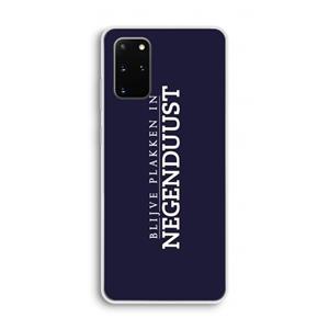 CaseCompany Blijve plakken in Negenduust: Samsung Galaxy S20 Plus Transparant Hoesje
