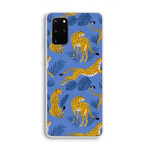 CaseCompany Luipaard: Samsung Galaxy S20 Plus Transparant Hoesje