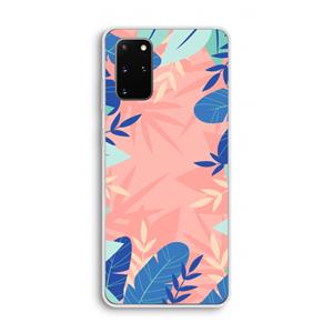 CaseCompany Tropisch: Samsung Galaxy S20 Plus Transparant Hoesje