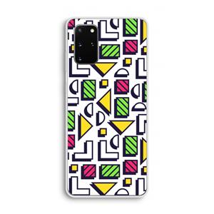 CaseCompany 8-bit N°4: Samsung Galaxy S20 Plus Transparant Hoesje