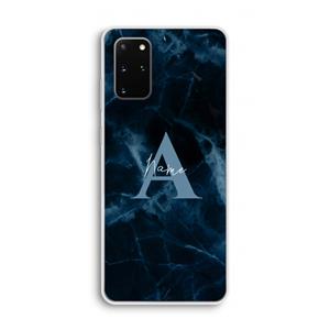 CaseCompany Midnight Marble: Samsung Galaxy S20 Plus Transparant Hoesje