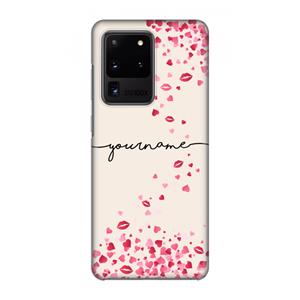 CaseCompany Hartjes en kusjes: Volledig geprint Samsung Galaxy S20 Ultra Hoesje