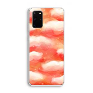 CaseCompany Lichte Wolken: Samsung Galaxy S20 Plus Transparant Hoesje