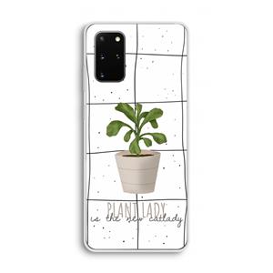 CaseCompany Kamerplant op vensterruit: Samsung Galaxy S20 Plus Transparant Hoesje