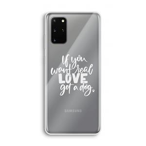 CaseCompany Partner in crime: Samsung Galaxy S20 Plus Transparant Hoesje